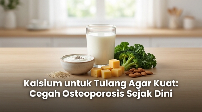 Kalsium untuk Tulang Agar Kuat: Cegah Osteoporosis Sejak Dini