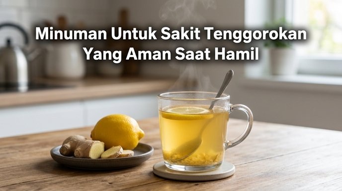 Minuman Untuk Sakit Tenggorokan Yang Aman Saat Hamil